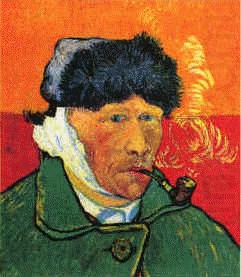 Vincent Van Gogh Self Portrait with Bandaged Ear and Pipe china oil painting image